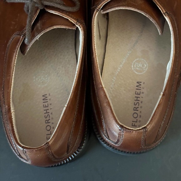 Florsheim Men\'s Dress Shoes 11256-200 Size 8.5 D Brown Chestnut Leather Oxford main image 6